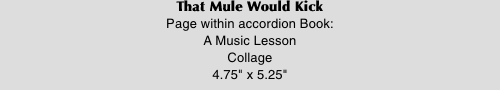 That Mule Would Kick