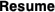  Resume